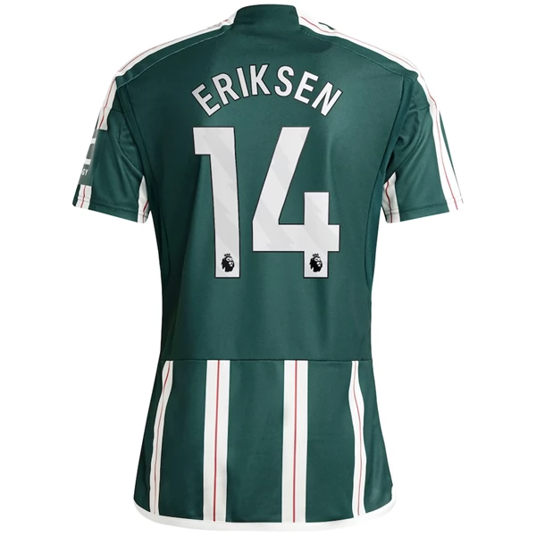 Manchester United Christian Eriksen 14 Bortedrakt 2023-24 Fotballdrakter