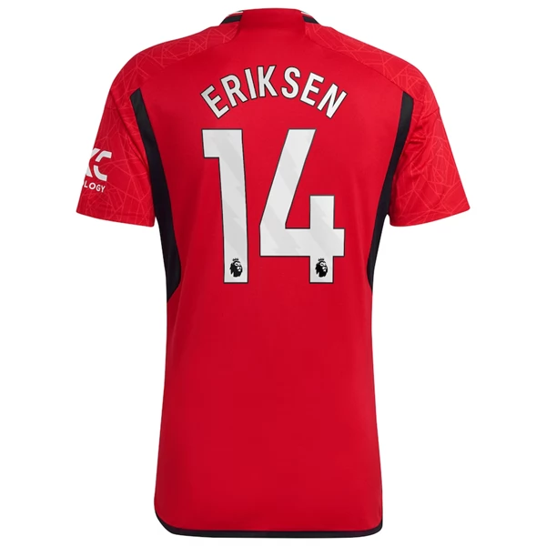 Manchester United Christian Eriksen 14 Hjemmedrakt 2023-24 Fotballdrakter