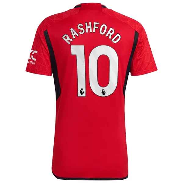 Manchester United Marcus Rashford 10 Hjemmedrakt 2023-24 Fotballdrakter