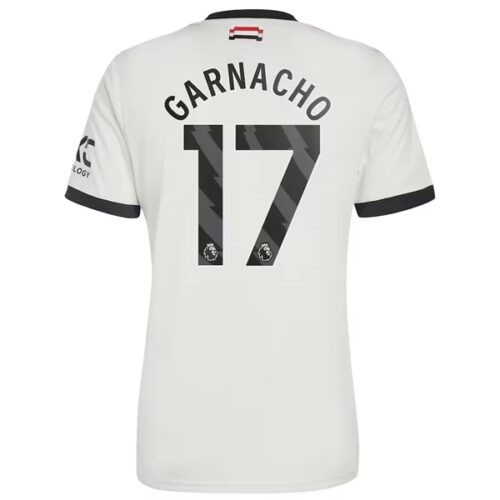 Manchester United Garnacho 17 Tredjedrakt 2024 25 Fotballdrakter