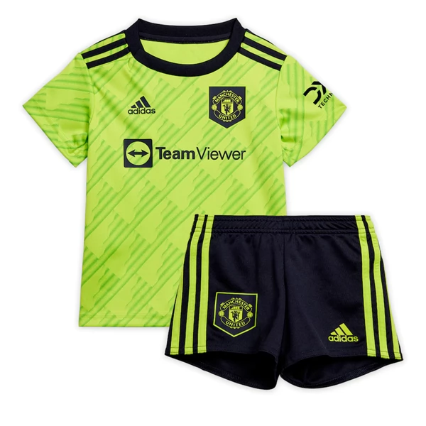 Manchester United Barn Tredje Draktsett 2022-23 Fotballdrakter