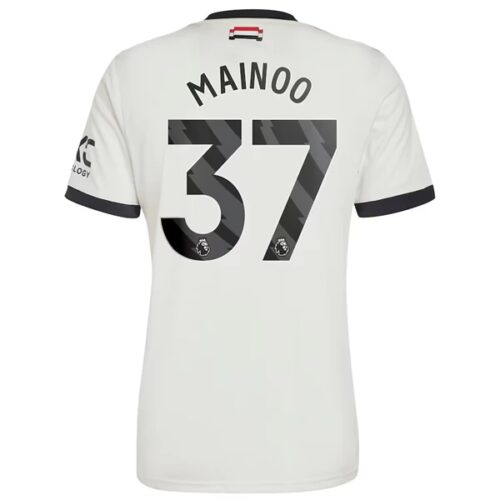 Manchester United Mainoo 37 Tredjedrakt 2024 25 Fotballdrakter