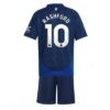 Manchester United Marcus Rashford 10 Barn Borte Draktsett 2024 25 Fotballdrakter