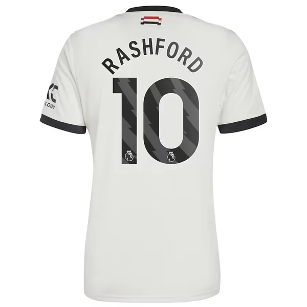 Manchester United Marcus Rashford 10 Tredjedrakt 2024-25 Fotballdrakter