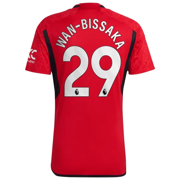Manchester United Wan-Bissaka 29 Hjemmedrakt 2023-24 Fotballdrakter