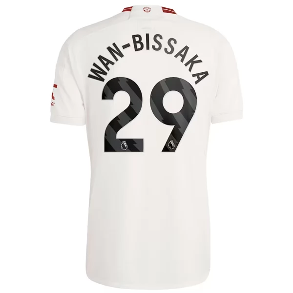 Manchester United Wan-Bissaka 29 Tredjedrakt 2023-24 Fotballdrakter