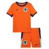 Nederland Barn Hjemme Draktsett 2024 Fotballdrakter