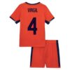 Nederland Virgil van Dijk 4 Barn Hjemme Draktsett Fotball 2024