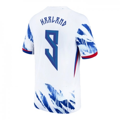 Norge Haaland Bortedrakt 2024 Fotballdrakter