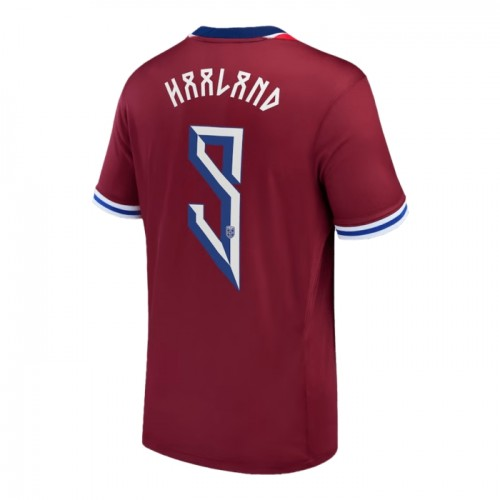 Norge Haaland Hjemmedrakt 2024 Fotballdrakter