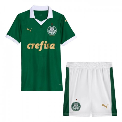 Palmeiras Barn Hjemme Draktsett 2024 2025 Fotballdrakter
