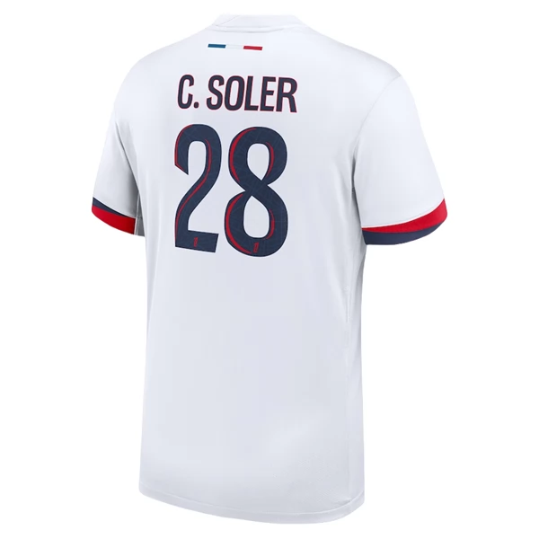 Paris Saint-Germain PSG C.Soler 28 Bortedrakt 2024-25 Fotballdrakter