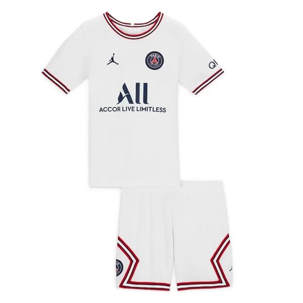 Paris Saint Germain PSG Fourth Barn Hjemme Draktsett 2021-22 Fotballdrakter