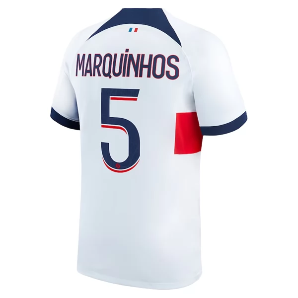 Paris Saint Germain PSG Marquinhos 5 Bortedrakt 2023-24 Fotballdrakter