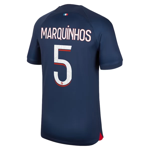 Paris Saint Germain PSG Marquinhos 5 Hjemmedrakt 2023-24 Fotballdrakter