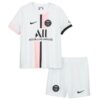 Paris Saint Germain PSG Barn Borte Draktsett 2021 22 Fotballdrakter