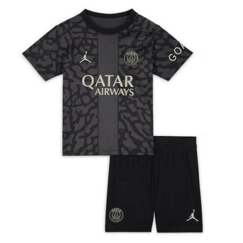 Paris Saint Germain PSG Barn Tredje Draktsett 2023 24 Fotballdrakter