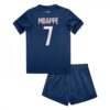 Paris Saint Germain PSG Kylian Mbappé 7 Barn Hjemme Draktsett 2024 2025 Fotballdrakter