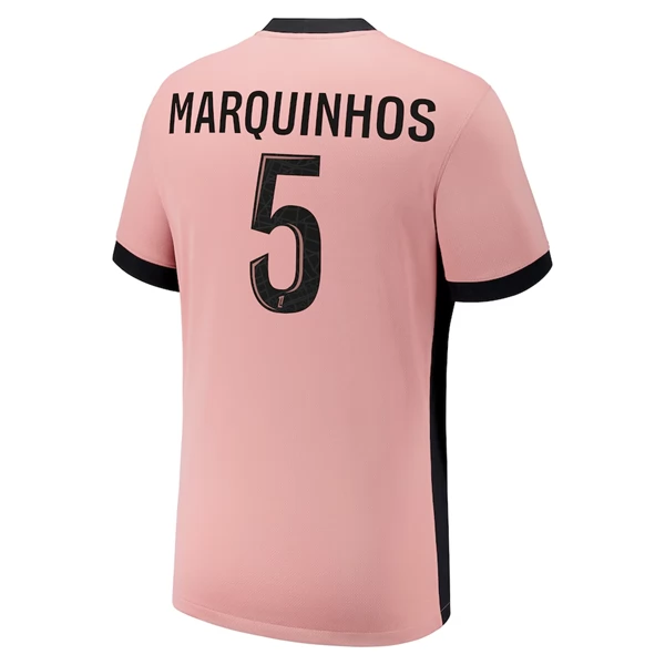 Paris Saint Germain PSG Marquinhos 5 Tredjedrakt 2024-25 Fotballdrakter