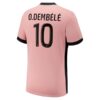 Paris Saint Germain PSG ODembélé 10 Tredjedrakt 2024 25 Fotballdrakter