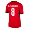 Portugal BFernandes 8 Hjemme Fotballdrakter 2024