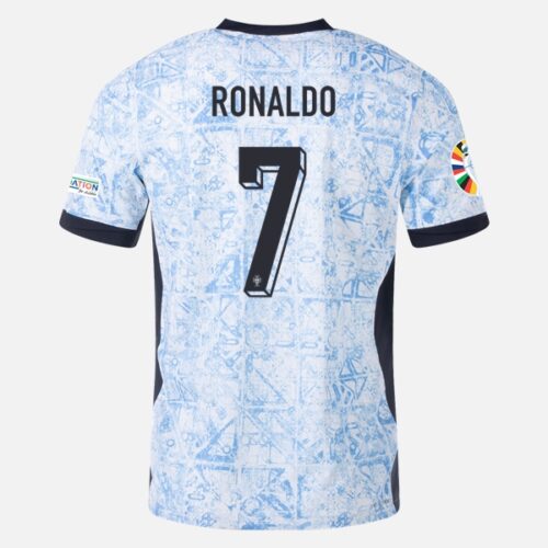Portugal Cristiano Ronaldo 7 Bortedrakt 2024 Fotballdrakter