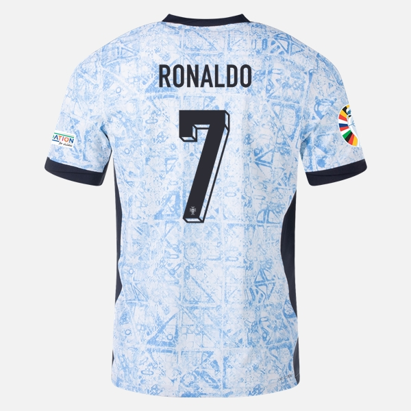 Portugal Cristiano Ronaldo 7 Bortedrakt 2024 Fotballdrakter