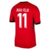Portugal João Félix 11 Hjemme Fotballdrakter 2024