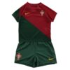 Portugal Barn Hjemme Draktsett 2022 Fotballdrakter