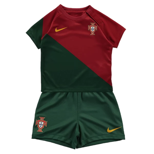 Portugal Barn Hjemme Draktsett 2022 Fotballdrakter