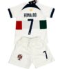 Portugal Ronaldo 7 Barn Borte Draktsett 2022 Fotballdrakter