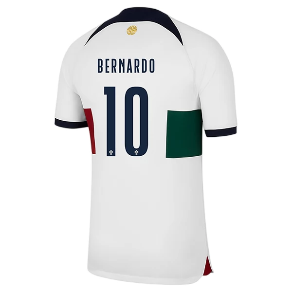 Portugal Bernardo Silva 10 Bortedrakt 2022 Fotballdrakter