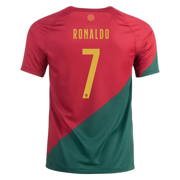 Portugal Cristiano Ronaldo 7 Hjemmedrakt 2022 Fotballdrakter