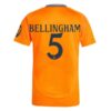 Real Madrid Bellingham 5 Bortedrakt 2024 25 Fotballdrakter