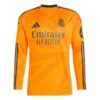 Real Madrid Bellingham 5 Bortedrakt 2024 25 Fotballdrakter Langermet