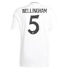 Real Madrid Bellingham 5 Hjemmedrakt 2024 25 Fotballdrakter