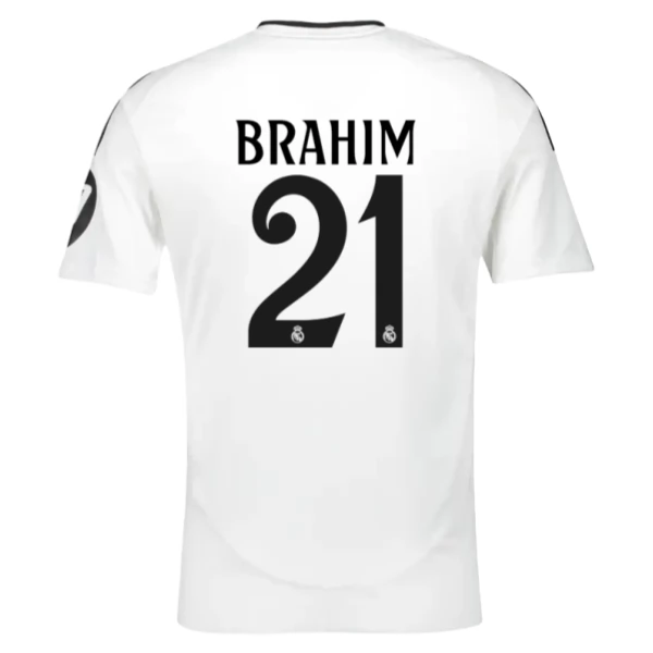 Real Madrid Brahim 21 Hjemmedrakt 2024-25 Fotballdrakter
