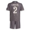 Real Madrid Carvajal 2 Barn Tredje Draktsett 2024 2025 Fotballdrakter