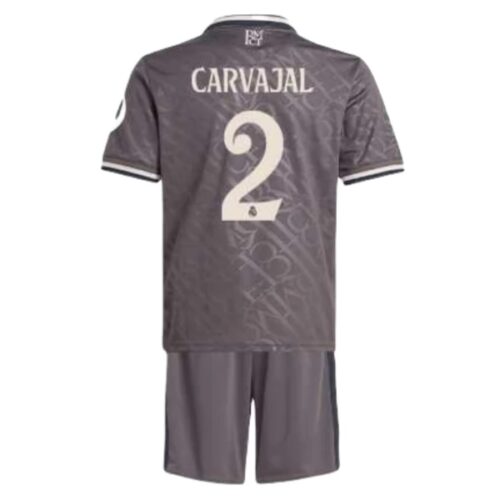 Real Madrid Carvajal 2 Barn Tredje Draktsett 2024 2025 Fotballdrakter