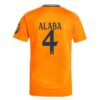Real Madrid David Alaba 4 Bortedrakt 2024 25 Fotballdrakter