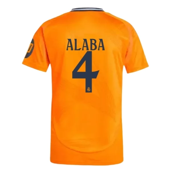 Real Madrid David Alaba 4 Bortedrakt 2024-25 Fotballdrakter