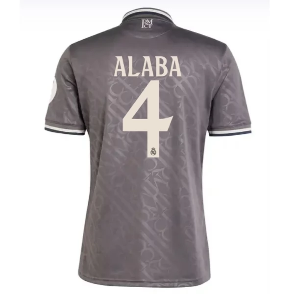 Real Madrid David Alaba 4 Tredjedrakt 2024-25 Fotballdrakter