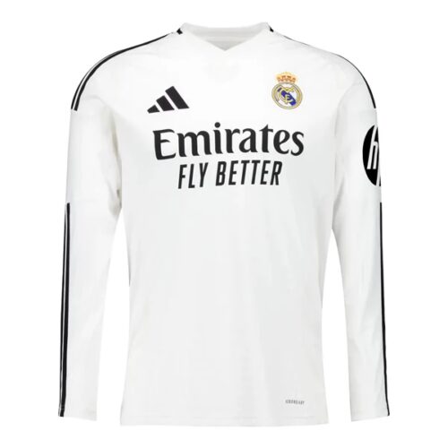 Real Madrid Endrick 16 Hjemmedrakt 2024 25 Fotballdrakter Langermet