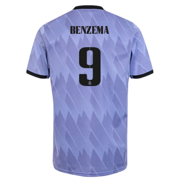 Real Madrid Karim Benzema 9 Bortedrakt 2022-23 Fotballdrakter