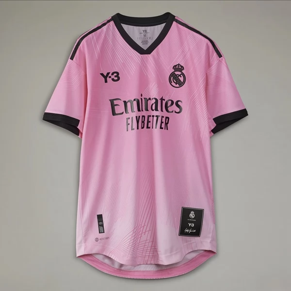 Real Madrid Y-3 120th Anniversary Pink Hjemmedrakt 2022-23 Fotballdrakter