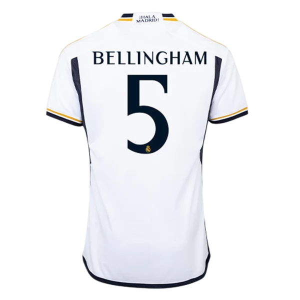 Real Madrid Bellingham 5 Hjemmedrakt 2023-24 Fotballdrakter