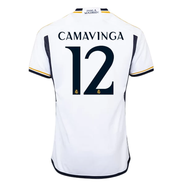 Real Madrid Camavinga 12 Hjemmedrakt 2023-24 Fotballdrakter