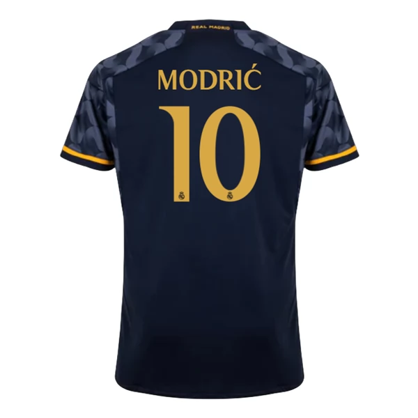 Real Madrid Luka Modrić 10 Bortedrakt 2023-24 Fotballdrakter