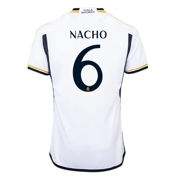 Real Madrid Nacho 6 Hjemmedrakt 2023-24 Fotballdrakter
