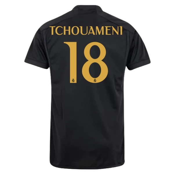 Real Madrid Tchouameni 18 Tredjedrakt 2023-24 Fotballdrakter
